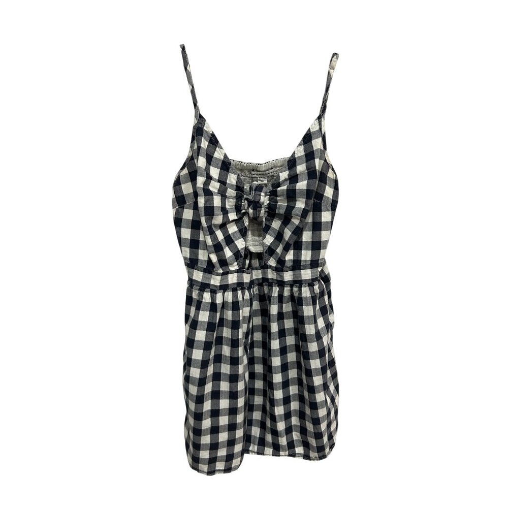 American Eagle Outfitters Gingham Sleeveless Romper Size Small Summer Casual